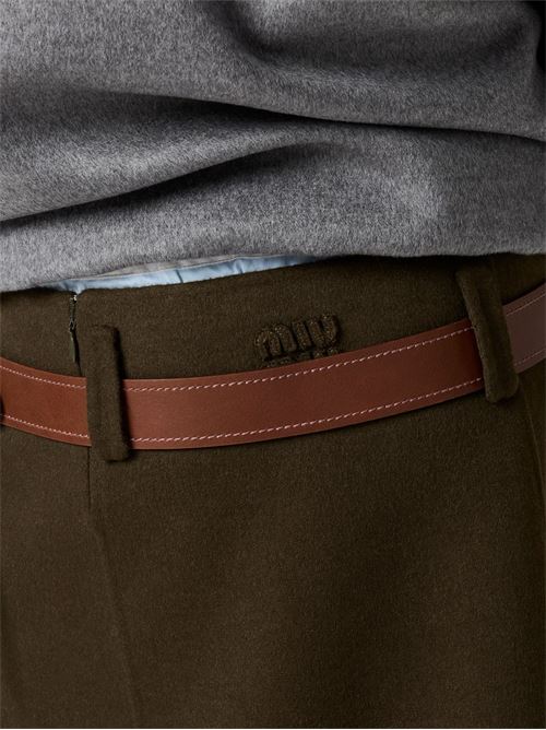 Gonna in lana MIU MIU | MG275115Q8F0334